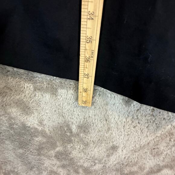 J. Crew Black Wool Dress Shift Sheath Size 12 Crossover Bodice Cap Sleeve - Picture 12 of 12